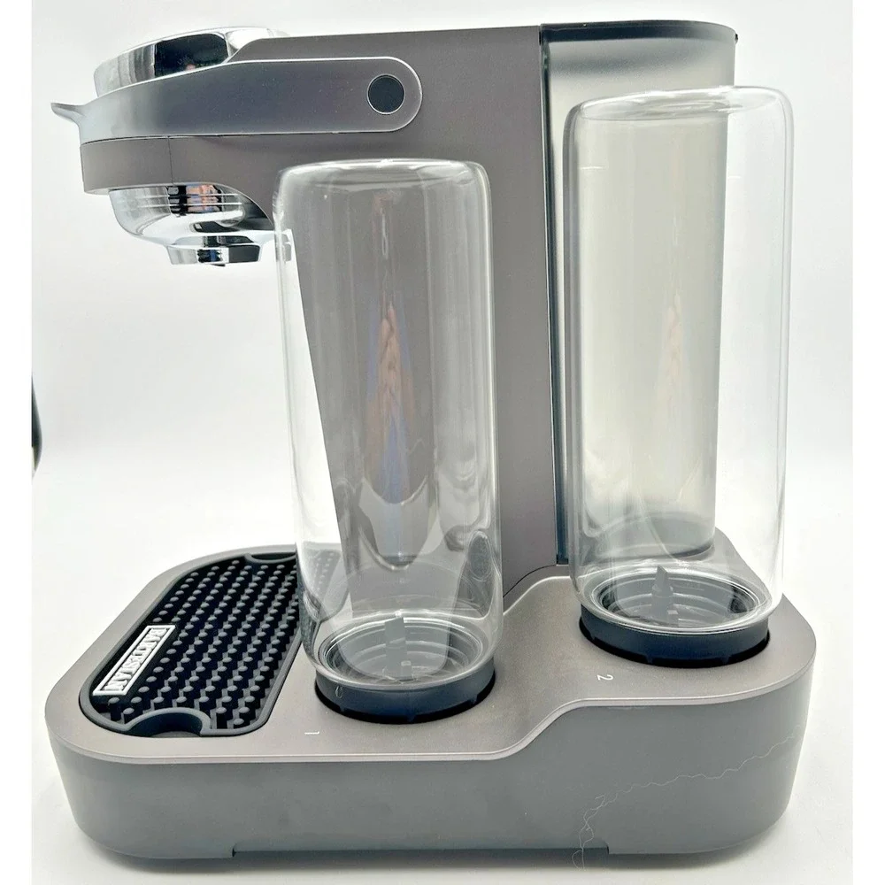 Bartesian Cocktail Machine Duet Premium 2-Bottle Home Bar‎ 55310G